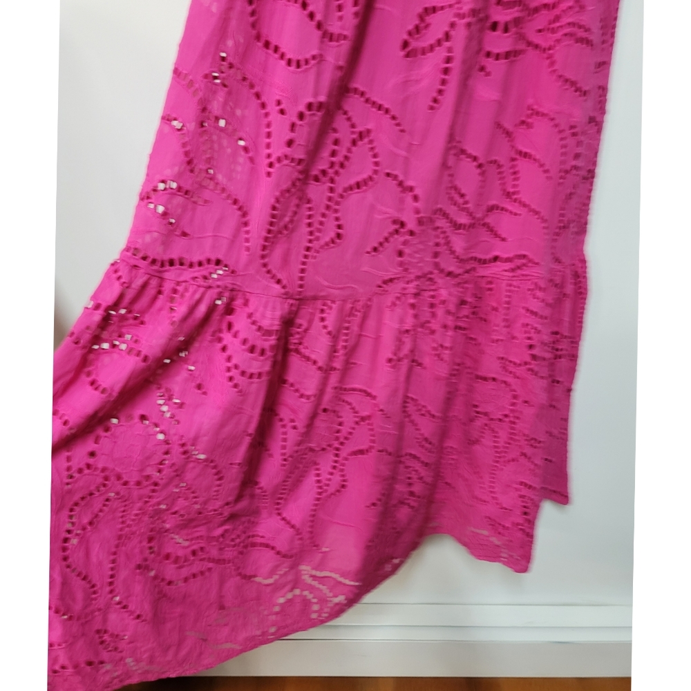 Maeve Belrose Eyelet Maxi Dress - Picture 5 of 7